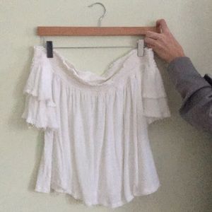 Off the shoulder free people top